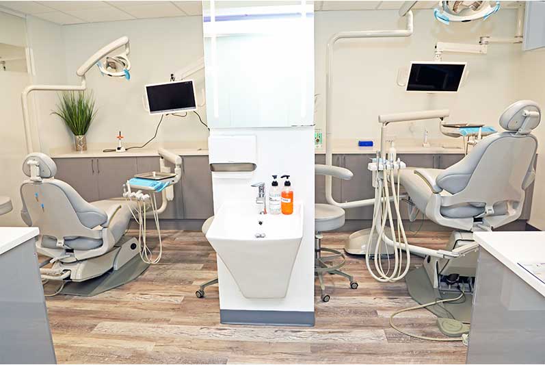 Caring Dental of Herndon modern treatment room